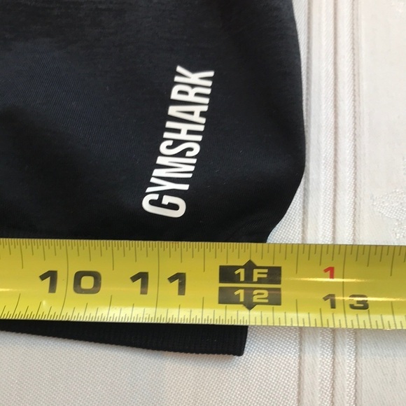 Gymshark Adapt Ombre Women's Black and Grey Long Sleeve Seamless Crop Top NWOT - Picture 15 of 16